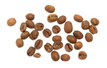 coffee on a white background