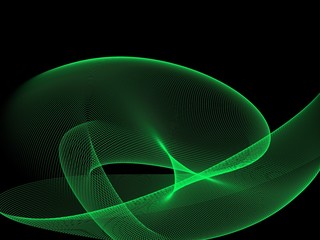     Abstract green techno background 