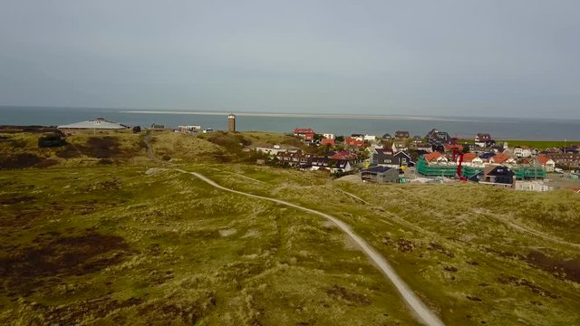 Dunes and beach shot at Den Helder