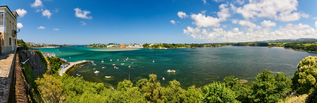 A view of the bay from Castropol