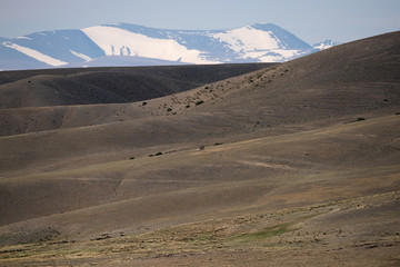 Mountain landscapes of the Altai Republic, Russia.