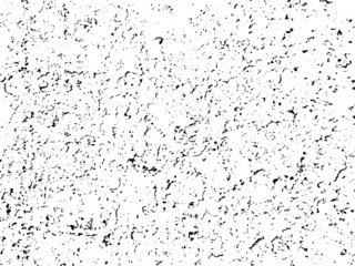 Black particles explosion isolated on white background. Abstract dust overlay texture.