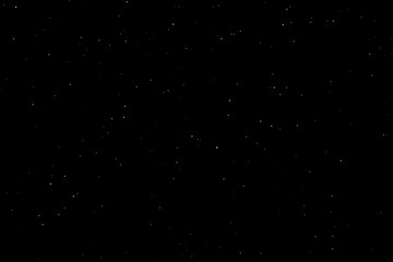 Sternenbedeckter Nachthimmel als Vorlage oder Hintergrund