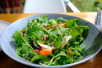 Lunch time, enjoy clean food and Rocket Salad.