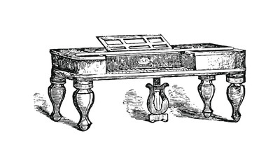 Vintage Furniture Table / Sports Table