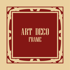 Art Deco Frame