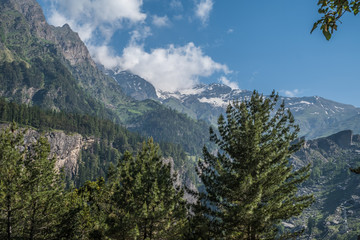 Fototapeta premium Indien- Himachal Pradesh- Rothang Pass