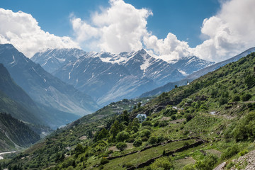 Fototapeta premium Indien- Himachal Pradesh- Rothang Pass