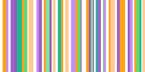 Obraz premium Wzór z liniami. Pasiasty wielobarwny tło. Bezszwowa tekstura. Geometryczna tapeta powierzchni. Druk na poligrafii, koszulkach i tkaninach. Doodle do projektowania