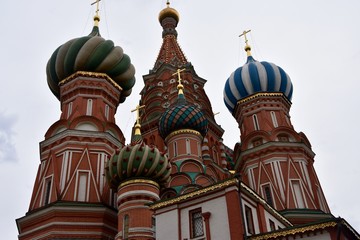 Fototapeta na wymiar cathédrale Saint-Basile, Moscou