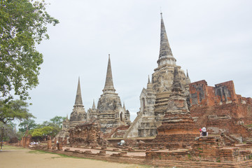 Fototapeta na wymiar Wat Phrasisanpeth