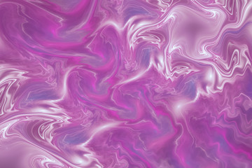 Abstract violet marble texture. Fantasy fractal background. Digital art. 3D rendering.