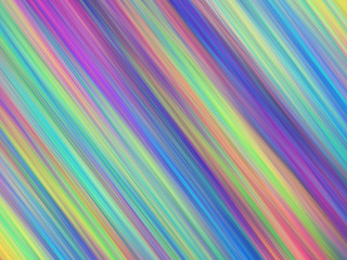 Abstract colorful painted texture. Chaotic rainbow diagonal strokes. Fractal background. Fantasy digital art. 3D rendering.