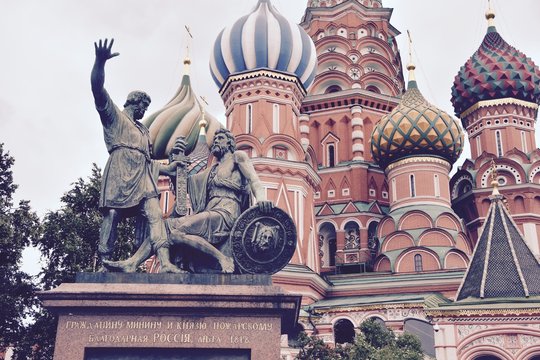cath&eacute;drale Saint-Basile, Moscou