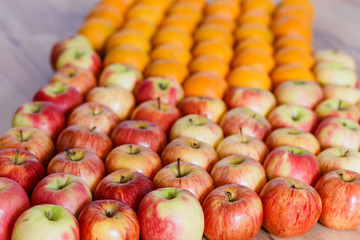 oranges and apples