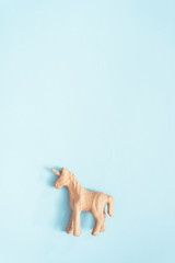 Paper mache unicorn © arinahabich