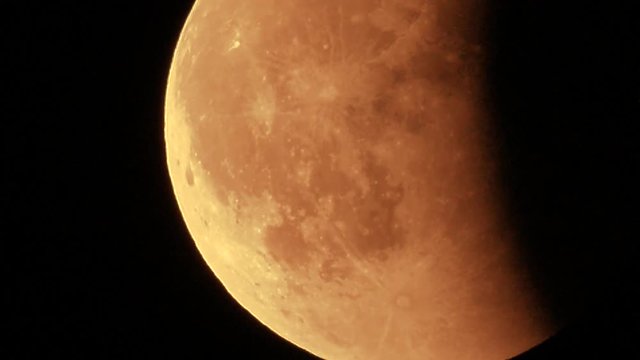 total lunar eclipse during 27 July 2018 blood moon and lunar craters