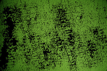 Grunge Ultra green Plaster surface or stucco wall - indoors background
