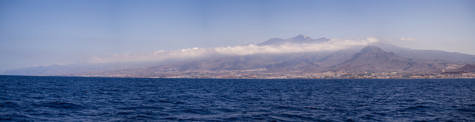 Los Cristianos resort in Tenerife, Canary Islands, Spain