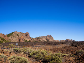Mount Teide is the third highest volcanic structure and most voluminous in the world after Mauna Loa and Mauna Kea in Hawaii. It is the highest peak on the Canary Islands and in the whole of Spain.