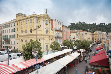 Fototapeta na wymiar Francia, Nizza, città vecchia,il mercato dei fiori.