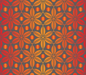 Abstract seamless pattern. Background of abstract geometrical weaving. Vector illustration