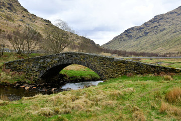 bridge in the scotland highlands