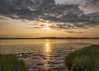 Beach at Low Tide