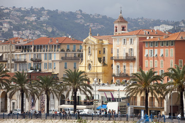Fototapeta premium Francia,Nizza,veduta della città.
