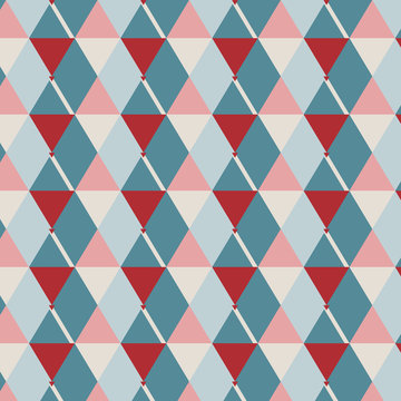 Hand drawn creative childish background.Vector Illustration with triangles, contrast happy minimalistic design. Contemporary fabric