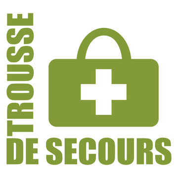 Logo trousse de secours.