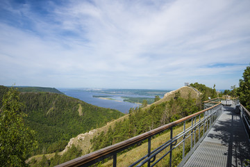 Strelnaya Mountain. Attraction of the Samara region