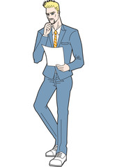 外国人ビジネスマン