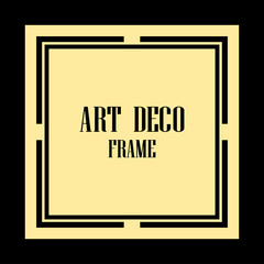 Art Deco Frame