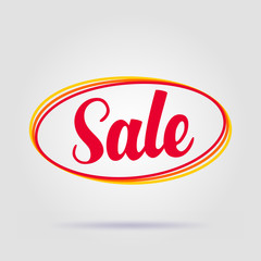 Banner sale exclusive colorful design