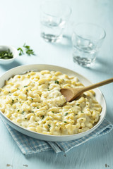 Cheese and pasta bake, or mac'n'cheese