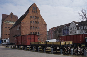 rostock city center, germany
