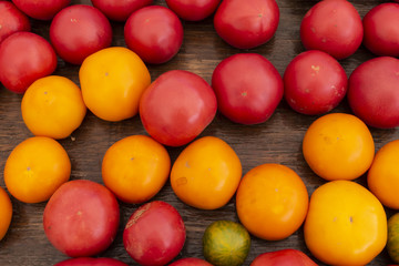Tomatoes at the farmers market