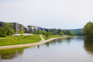 Vilnius - Lithuania, beautiful view of the river.