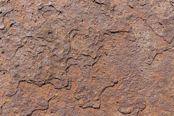 Old rusty iron metal background plate texture