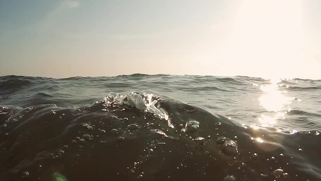 Mare al tramonto