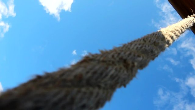 Corda a abanar do parque infantil