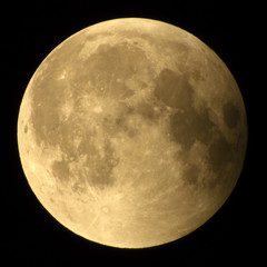 Moon after Longest Total Lunar Eclipse of Century Occurs 27 July 2018.