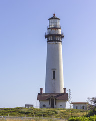 Fototapeta na wymiar Pigeon Point Lighthouse, Pescadero, California
