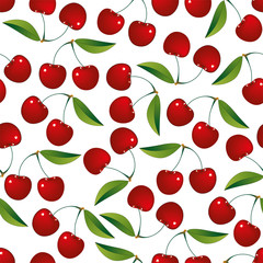 seamless cherry pattern