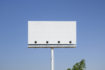 Blank billboard mock up