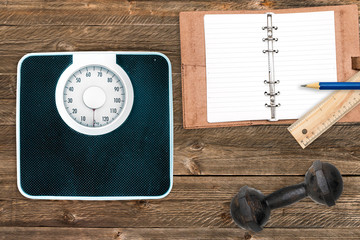 analog weight scale with clipping path