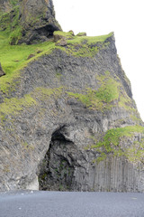 Basaltsäulen an der Dyrholaey, Island