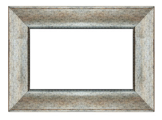 Silver rectangle frame