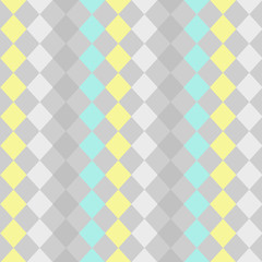seamless vector background of colored geometric rhombuses